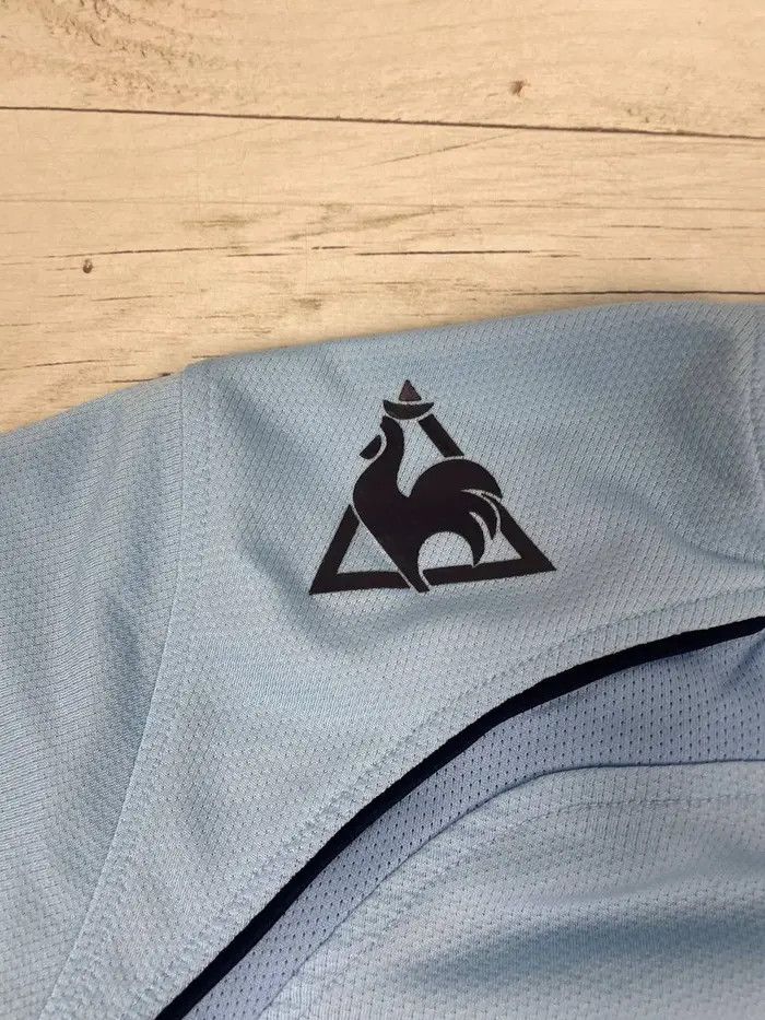 Le Coq Sportif Vintage Manchester City 2008 2009 Home Shirt Soccer Jersey Size US XXL / EU 58 / 5 - 6 Thumbnail
