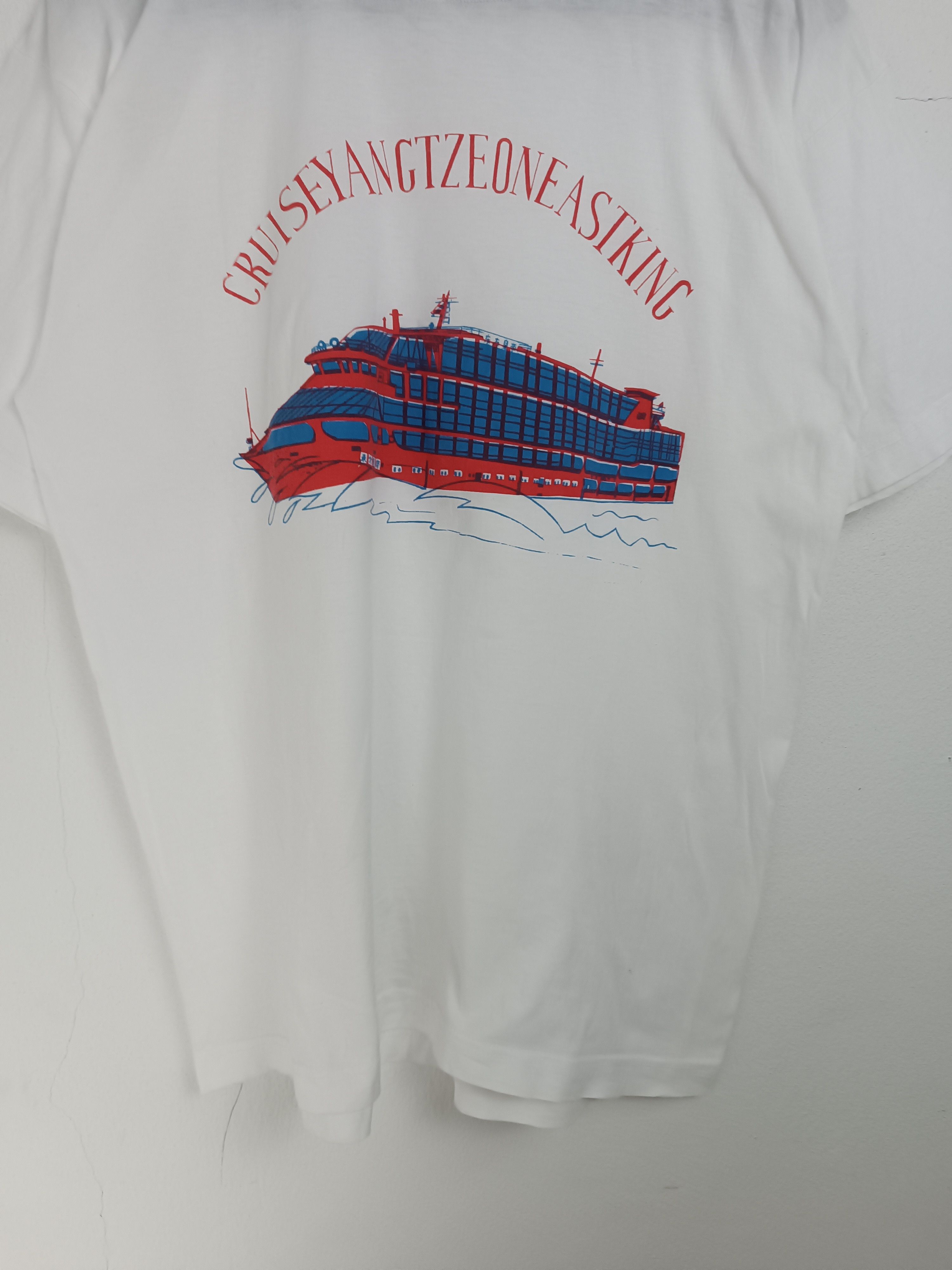Vintage VINTAGE 90'S CRUISE YANGTZE ON EASTKING VERY RARE TEE Size US M / EU 48-50 / 2 - 7 Thumbnail