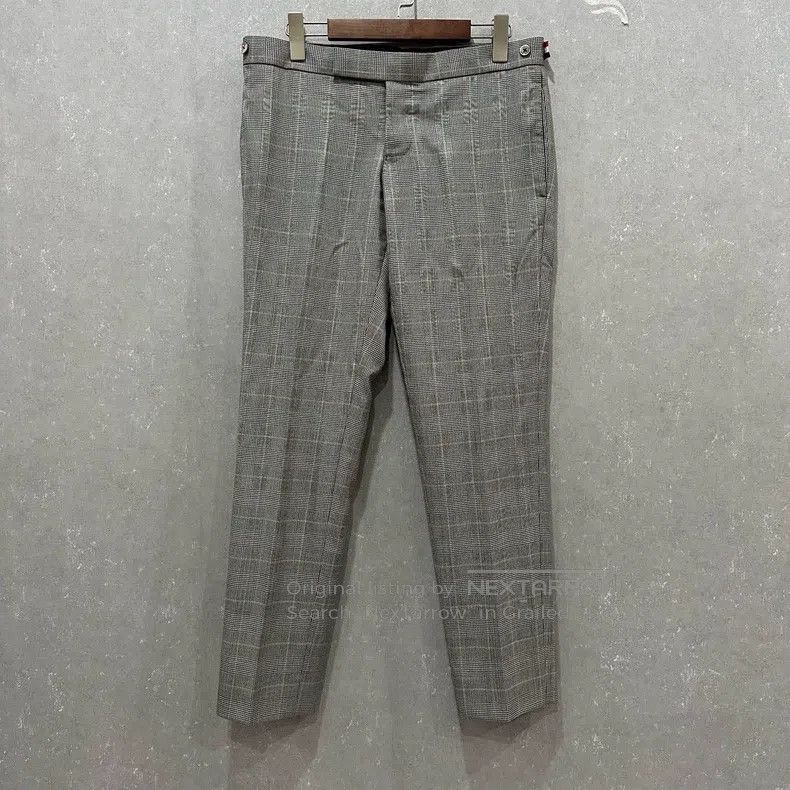 Thom Browne size 1 Gray wool trousers