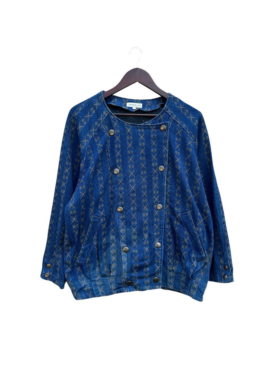 RENOWN Simple Life by Renown Indigo Denim Jacket Size US M / EU 48-50 / 2 - 1 Thumbnail