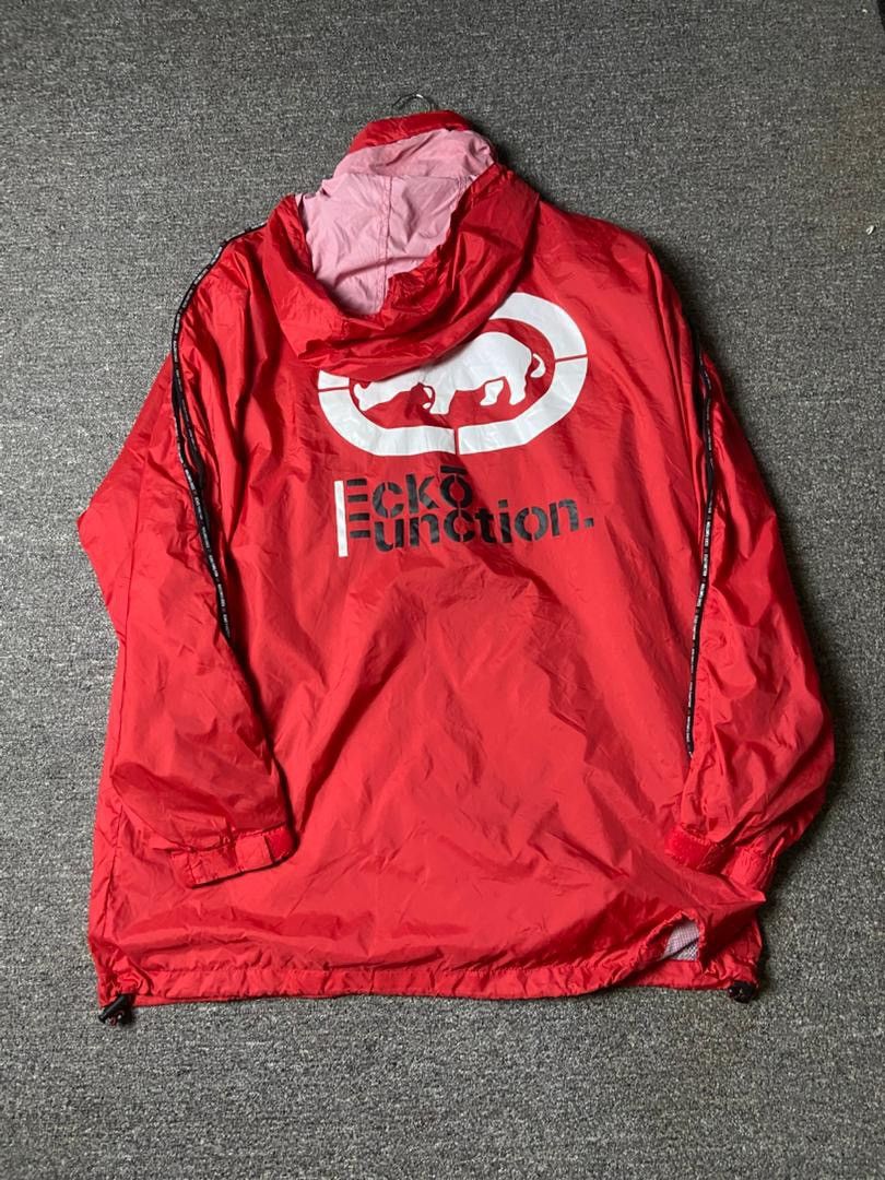 Japanese Brand Vintage Ecko Function Zip Up Windbreaker Jacket (174) Size US XL / EU 56 / 4 - 2 Thumbnail