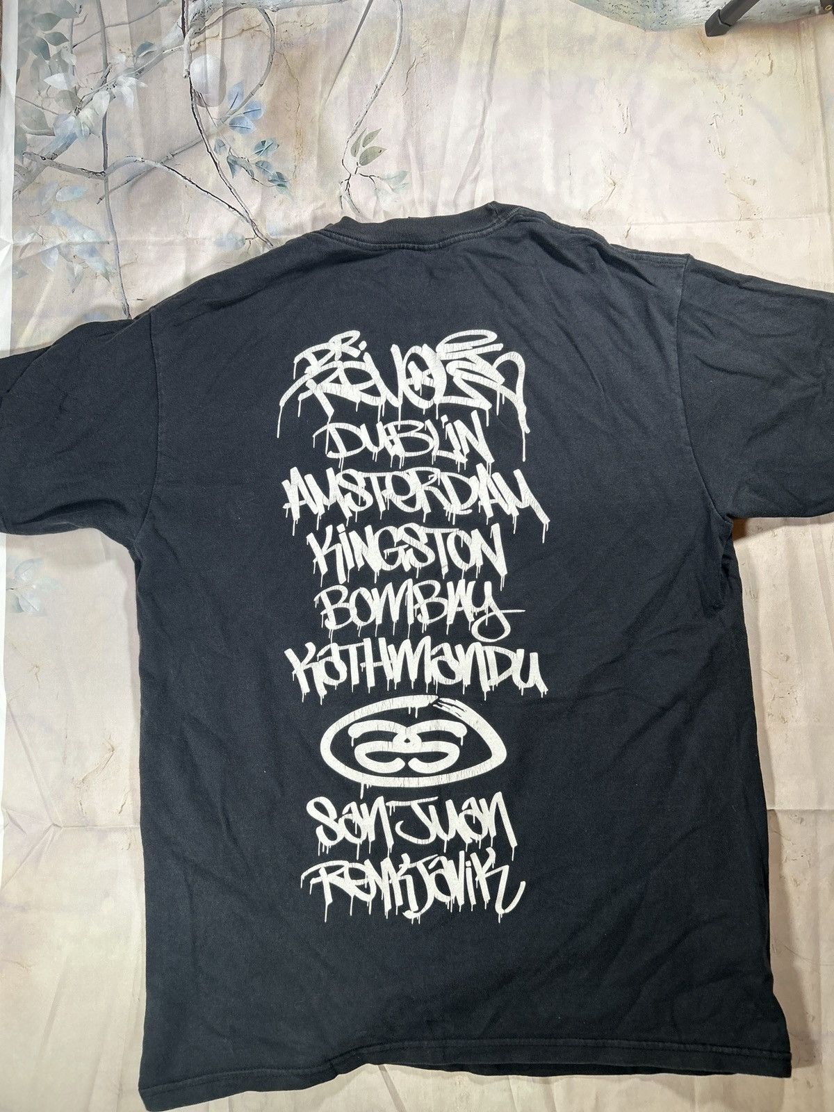 Stussy T-shirt Stüssy World Tour Size US M / EU 48-50 / 2 - 2 Thumbnail