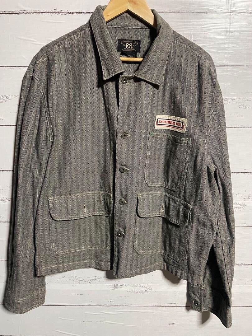 rare vintage double rl gray jacket