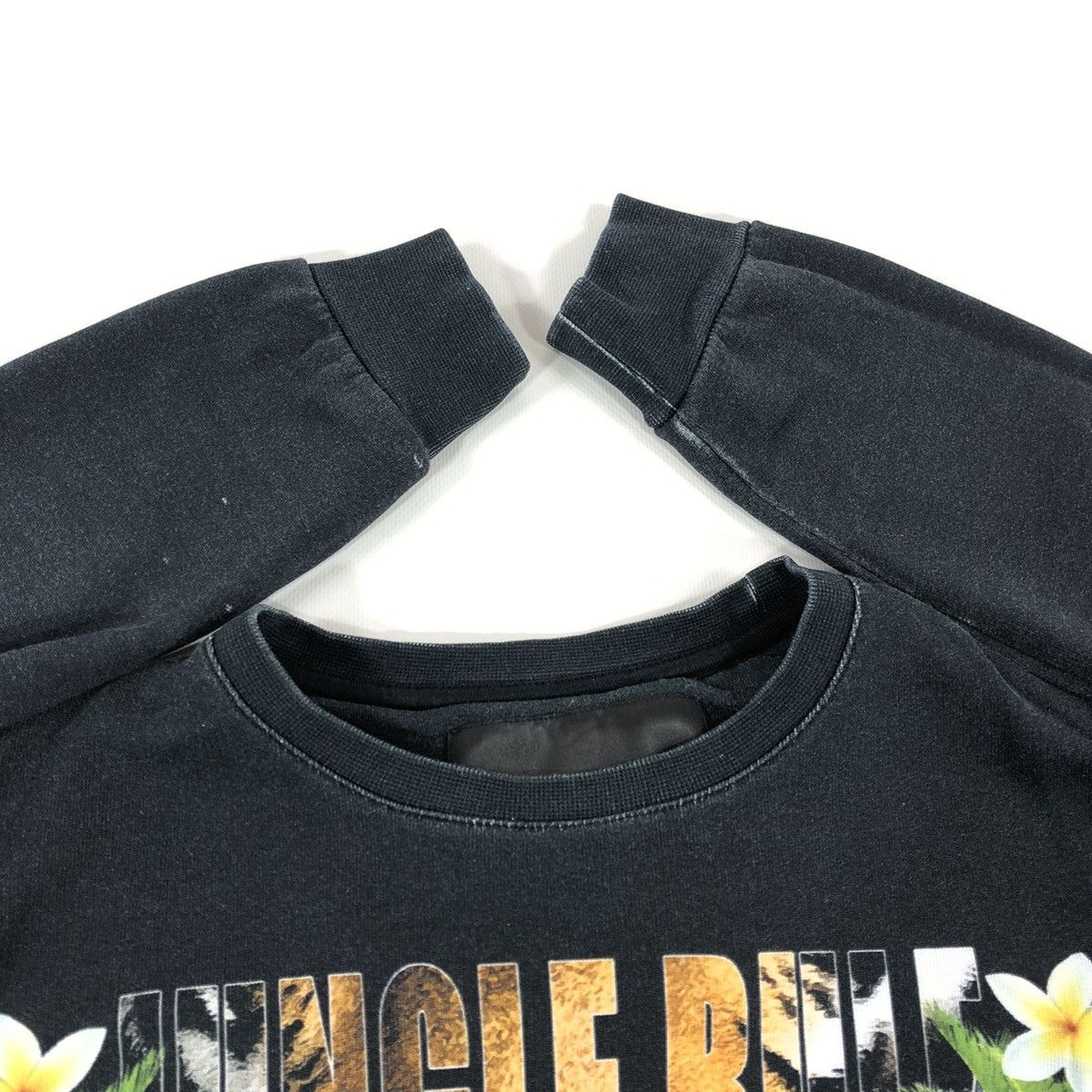 Philipp Plein Couture Jungle Rule Tiger Print Logo Long Sleeve Sweater Sweatshirt Pullover Size S / US 4 / IT 40 - 6 Thumbnail