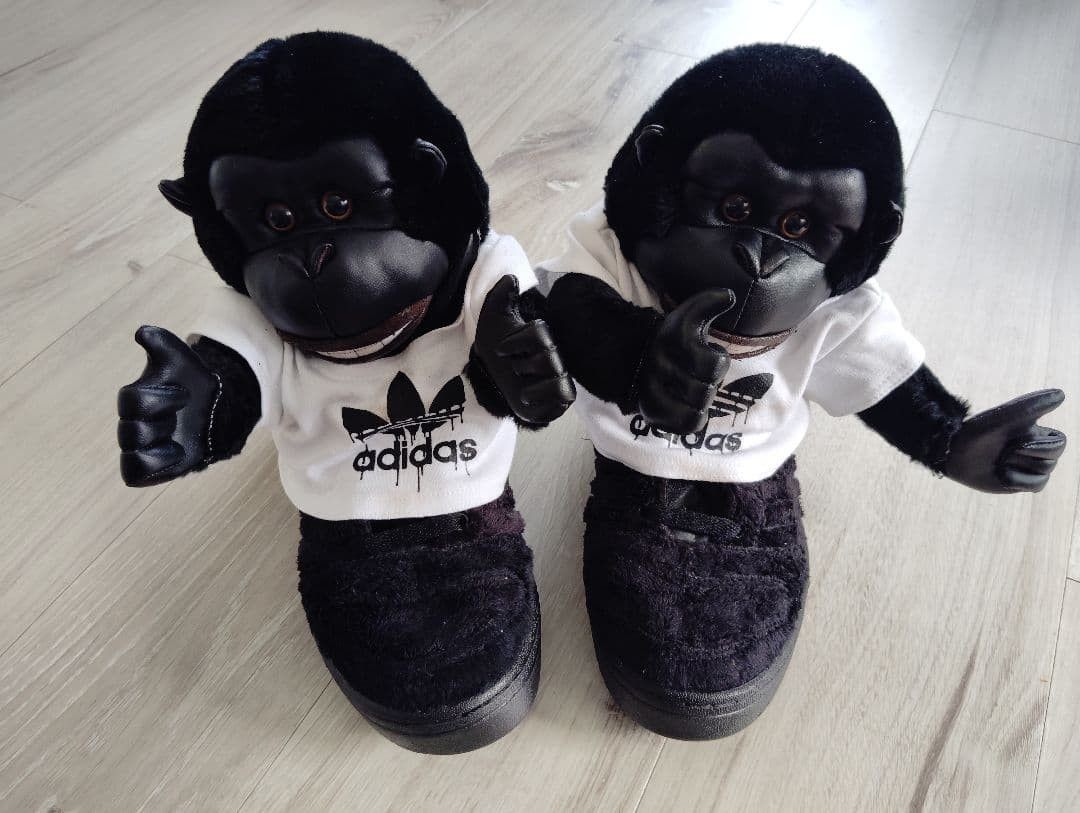 Adidas × Jeremy Scott ADIDAS x Jeremy Scott Gorilla-designed Sneakers US 9.5 Size US 9.5 / EU 42-43 - 1 Thumbnail