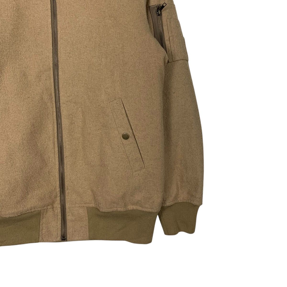 Japanese Brand PROJECT EDITION Bomber Jacket #2131-C94 Size US L / EU 52-54 / 3 - 6 Thumbnail