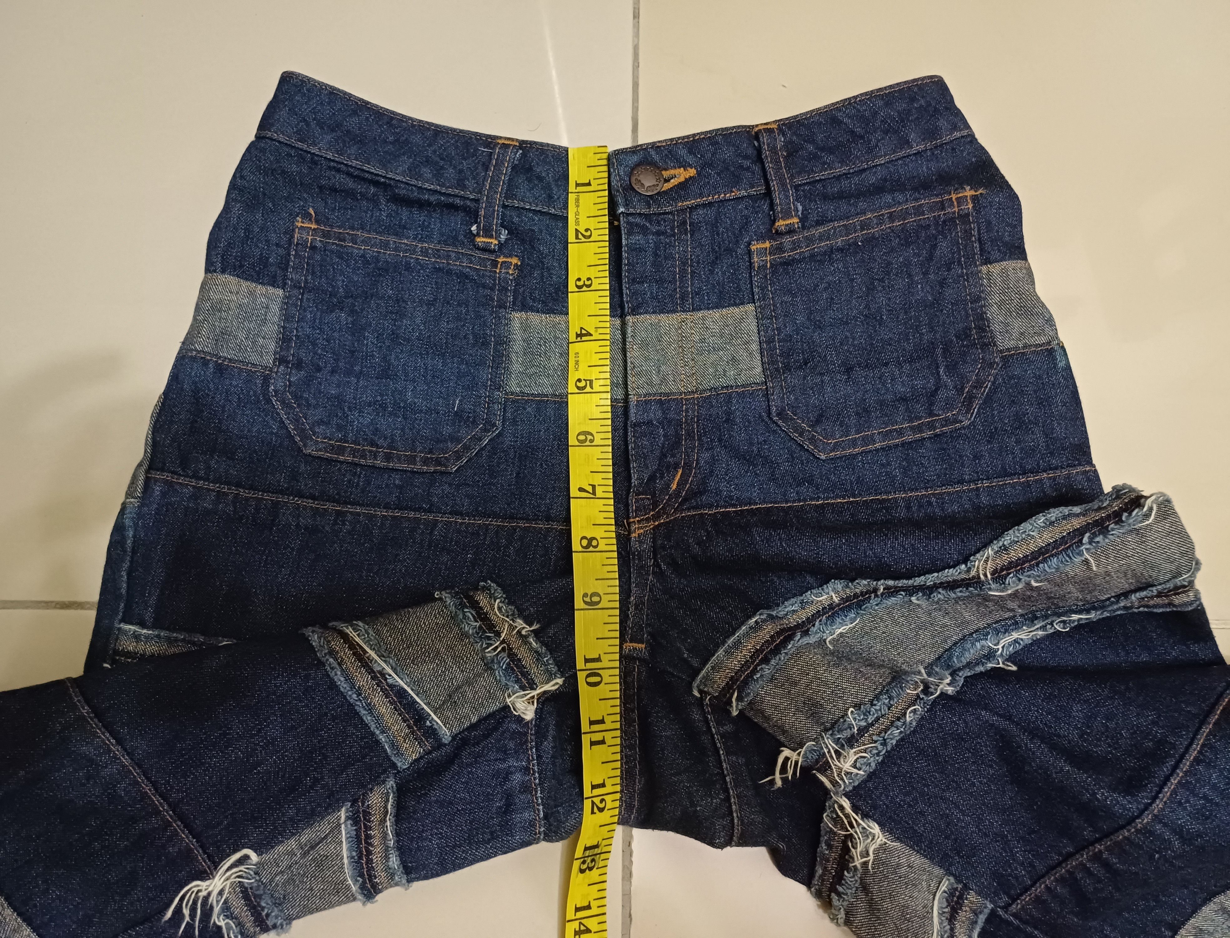 Hysteric Glamour Patchwork flared jeans inspired by Hysteric Glamour Size 28" / US 6 / IT 42 - 11 Thumbnail