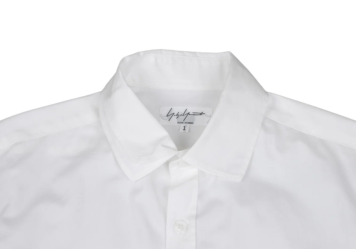 Yohji Yamamoto Yohji Yamamoto Layered Cotton Long Sleeve Shirt Size US S / EU 44-46 / 1 - 3 Thumbnail
