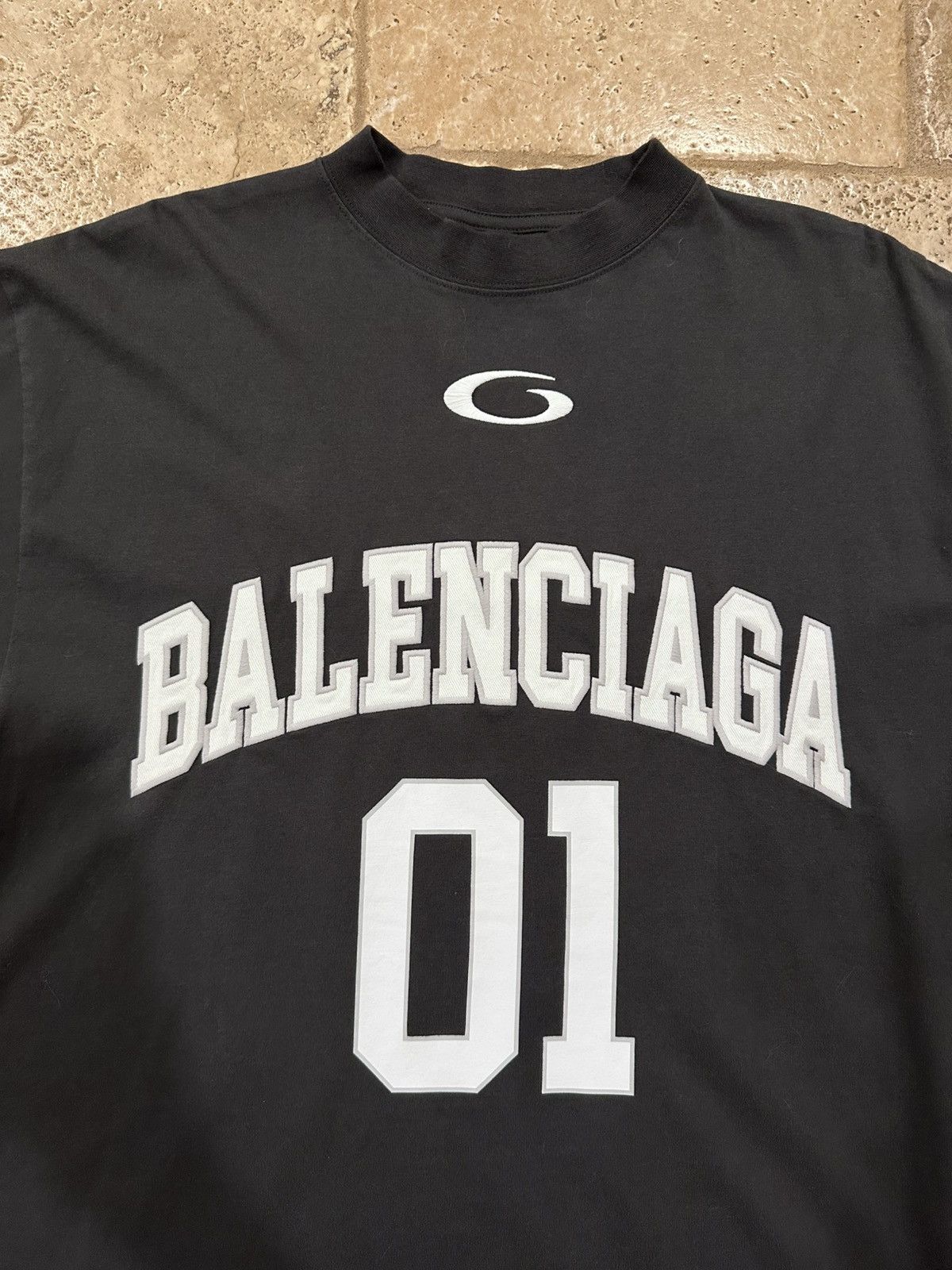 Balenciaga Balenciaga SS25 Basketball Series 01 Short Sleeve T-Shirt Size US XL / EU 56 / 4 - 5 Thumbnail