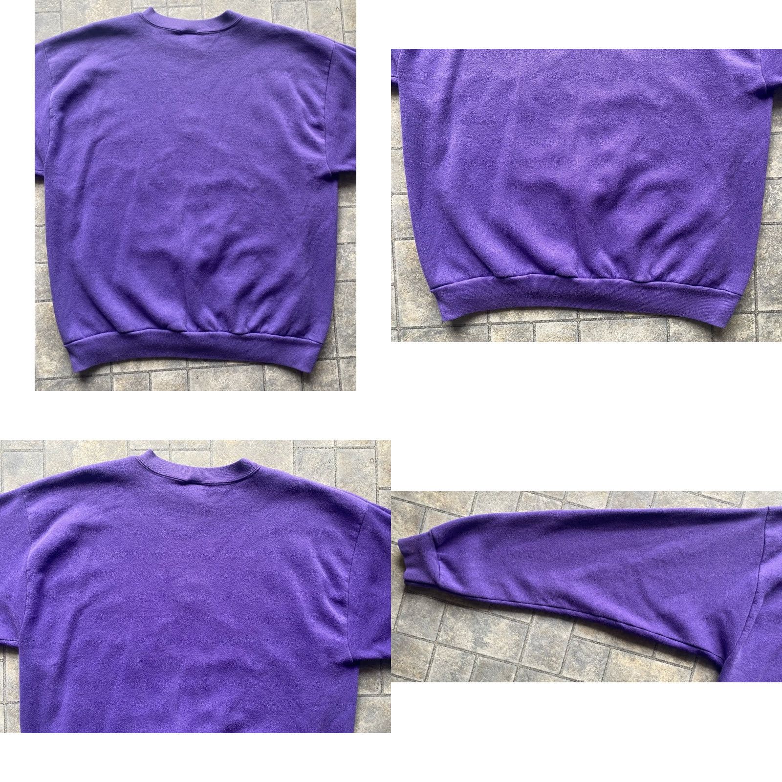 Vintage VINTAGE Gold's Gym Sweatshirt Pullover Logo Men’s 3XL Purple USA Size US XXL / EU 58 / 5 - 10 Thumbnail