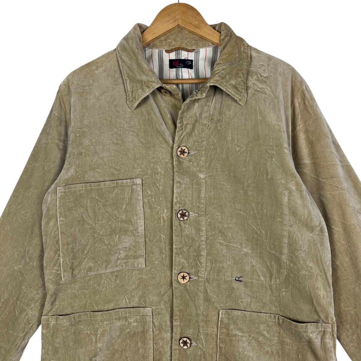 45rpm R 45RPM VELVET CHORE JACKET MADE IN JAPAN SIZE L Size US L / EU 52-54 / 3 - 5 Thumbnail