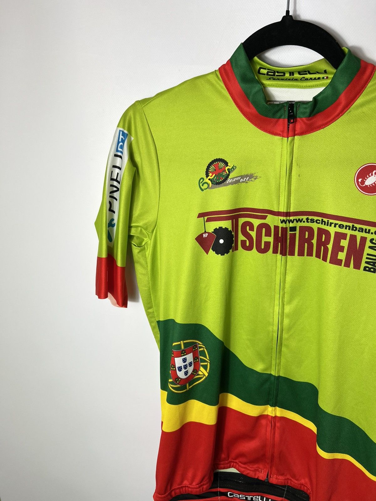 Vintage Vintage sportswear Castelli Portugal Cycling cycle Jersey Size US L / EU 52-54 / 3 - 4 Thumbnail