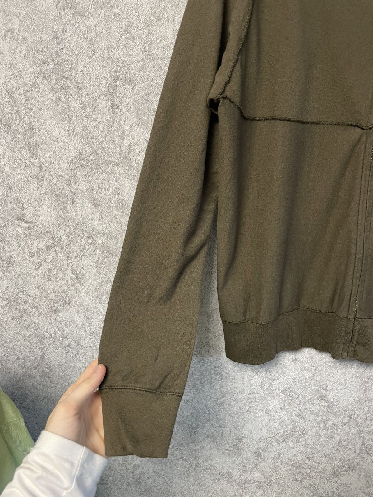 C.P. Company Vintage Style C.P. Company Olive Sweatshirt Zip Jacket Size US L / EU 52-54 / 3 - 5 Thumbnail