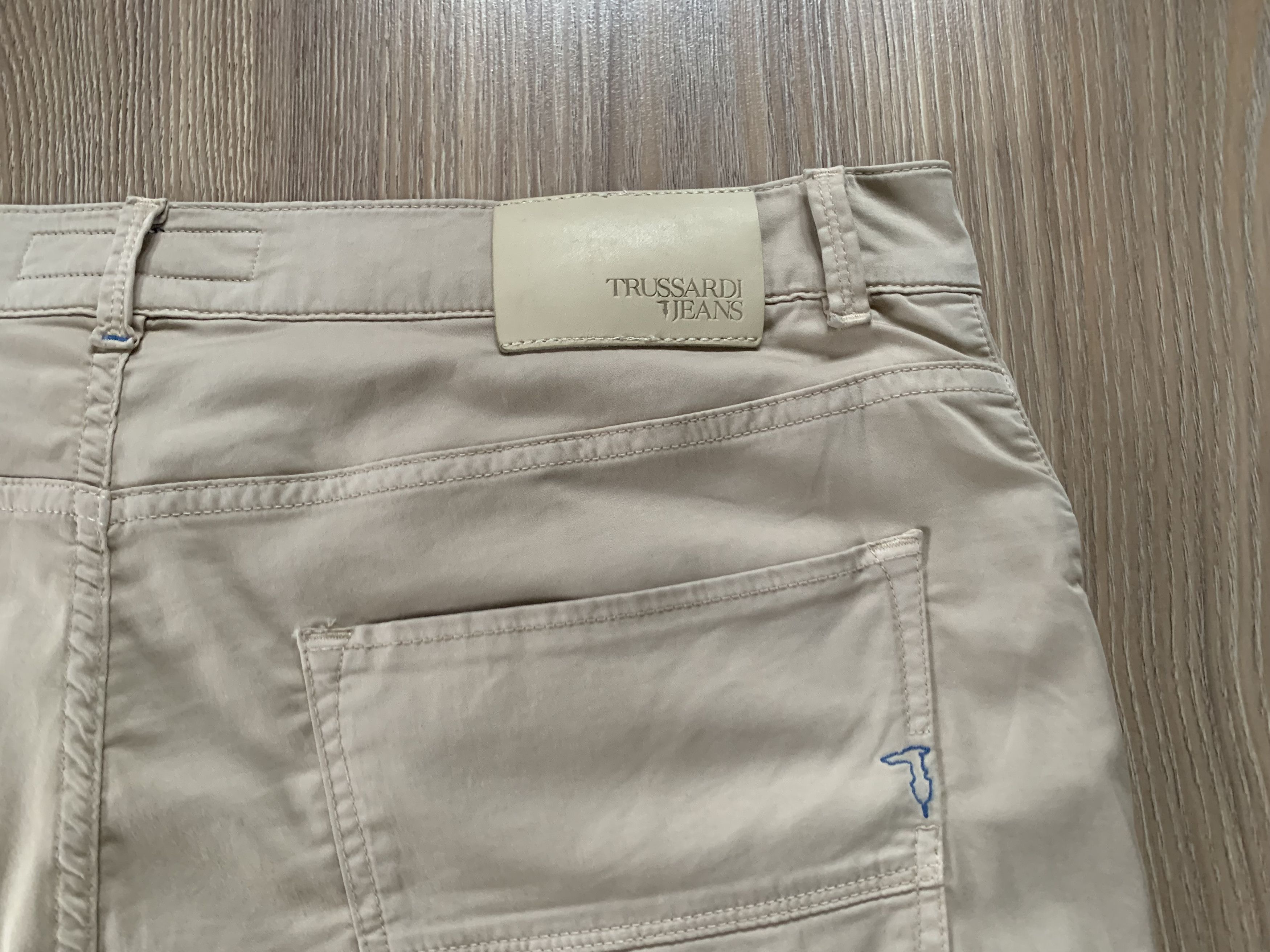 Trussardi × Vintage Trussardi Jeans Vintage Stretch Casual Pants Trousers Size US 38 / EU 54 - 7 Thumbnail