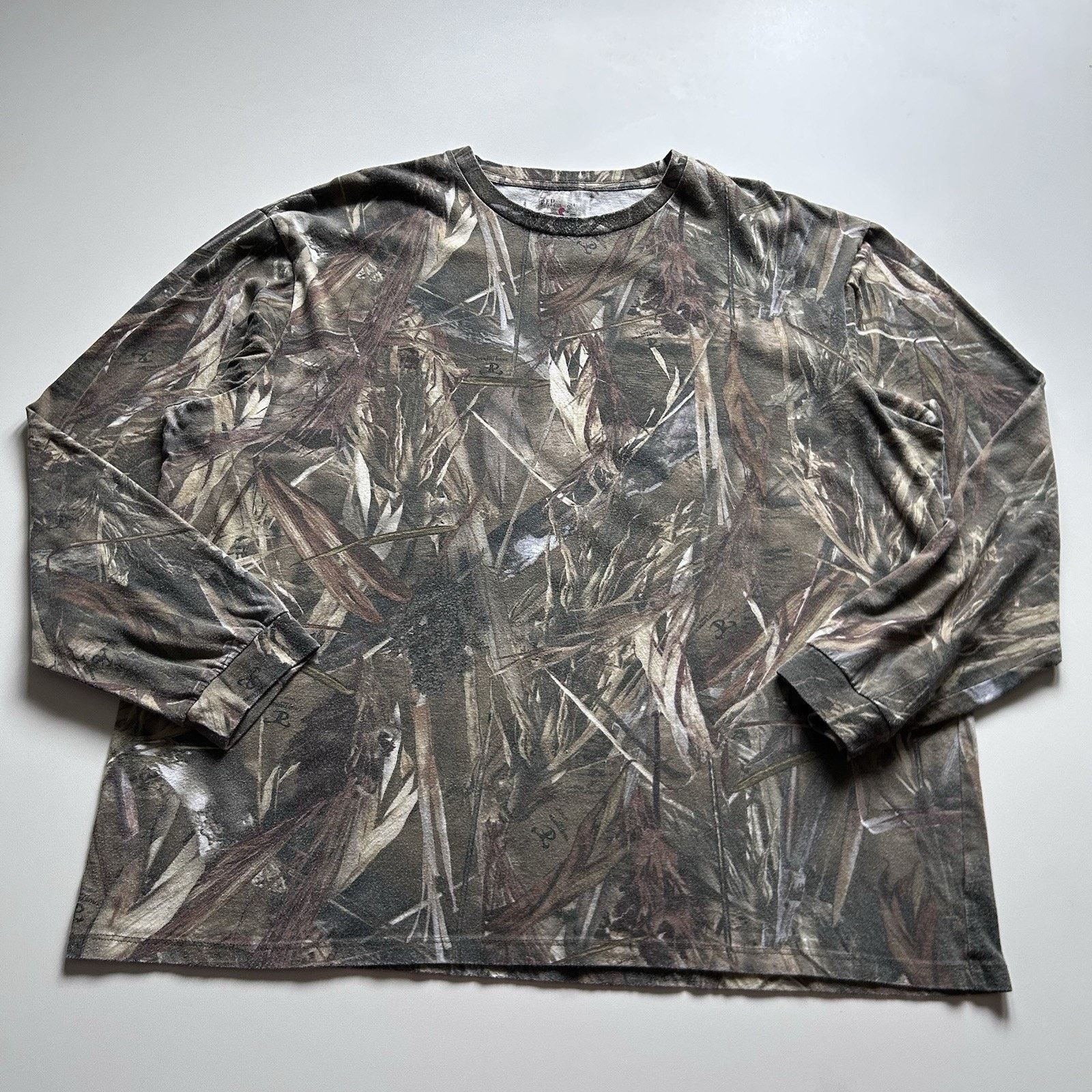 Realtree × Vintage Vintage Y2K Real Tree Camouflage Long Sleeve T Shirt Sz 2XL Size US XXL / EU 58 / 5 - 1 Thumbnail