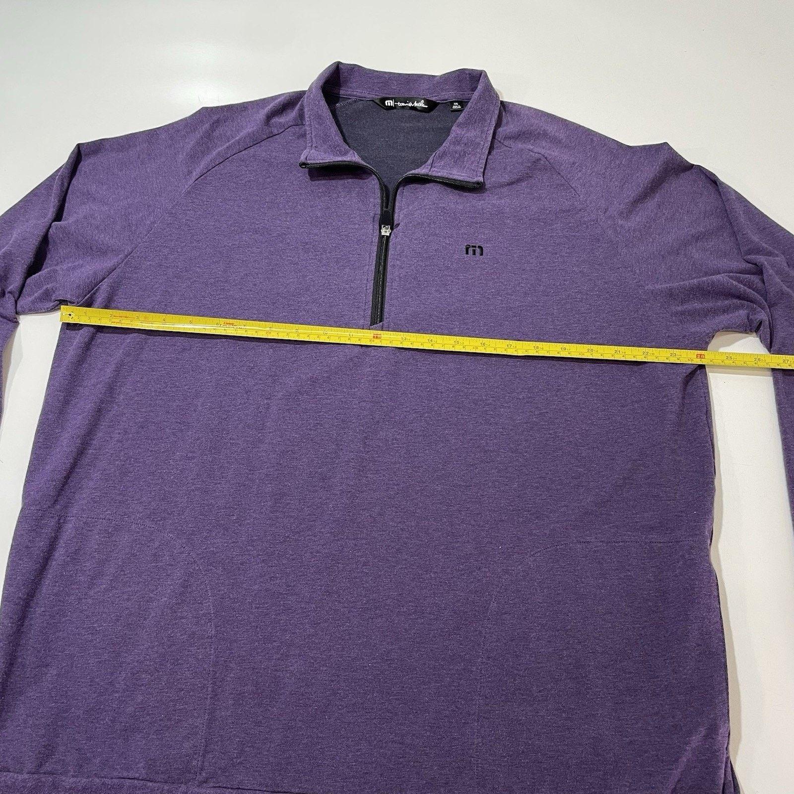 TravisMathew Travis Mathew Cloud Mens 2XL Purple Sweatshirt Golf Pullover Size US XXL / EU 58 / 5 - 5 Thumbnail