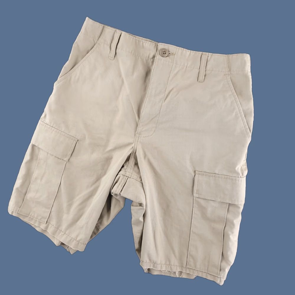 Vintage Military Shorts Mens 30 Tan Beige Ripstop Cargo BDU Size US 30 / EU 46 - 1 Thumbnail