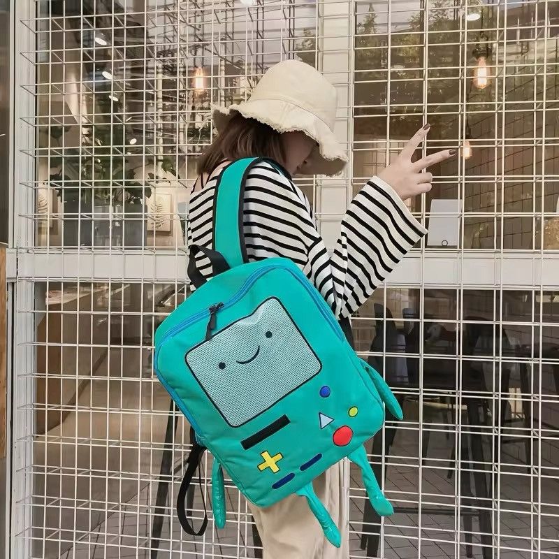 Japanese Brand games console pattern canvas backpack Size ONE SIZE - 2 Thumbnail