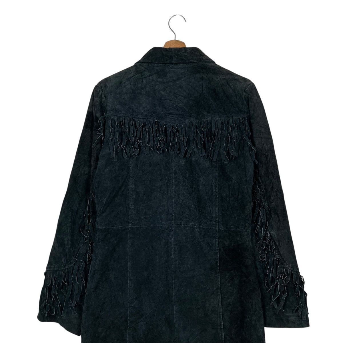 Japanese Brand Japanese Brand Excelled Collection Fringe Suede Jacket Size XS / US 0-2 / IT 36-38 - 8 Thumbnail