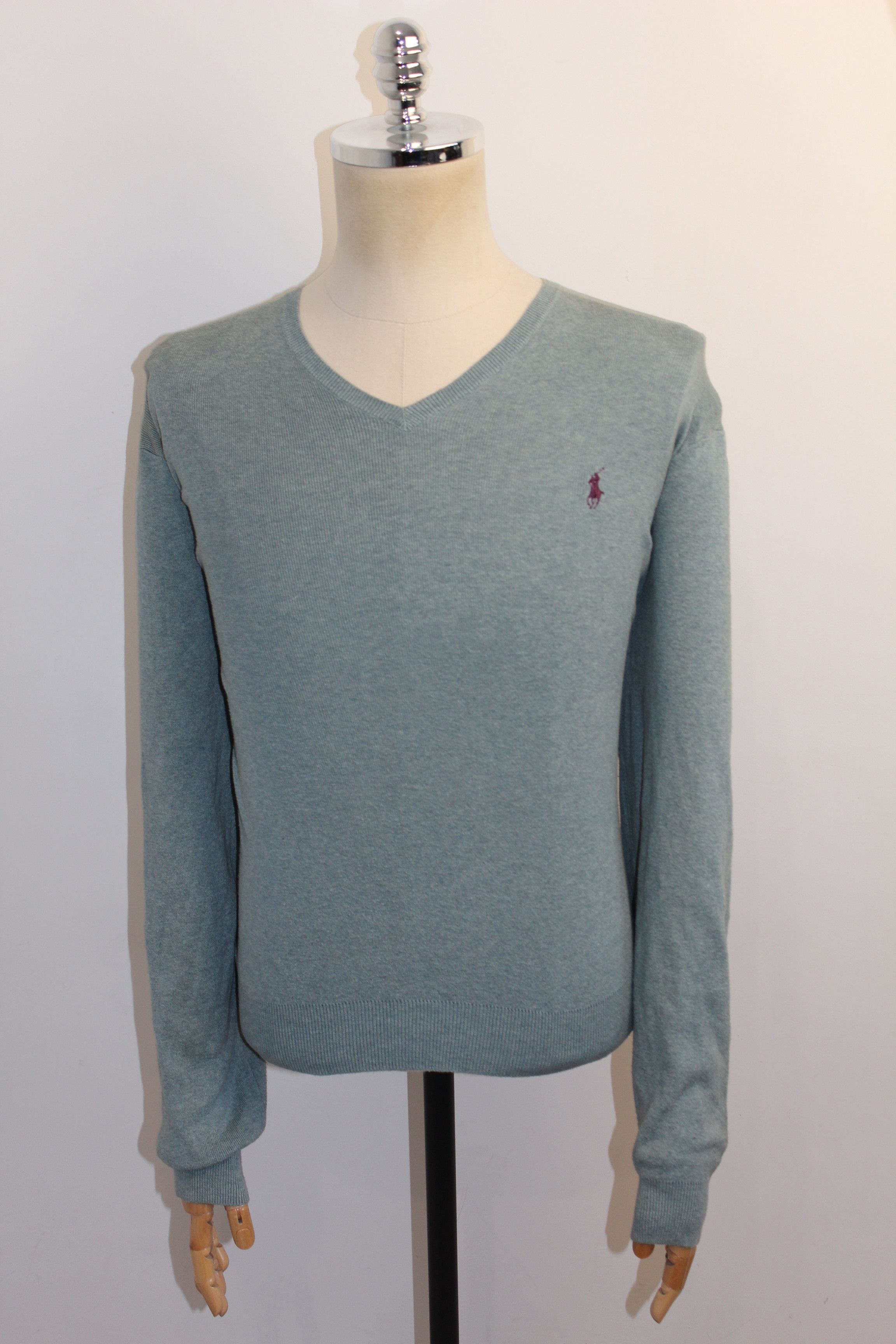 Polo Ralph Lauren Men's RALPH LAUREN V Neck Jumper Size M Size US M / EU 48-50 / 2 - 1 Thumbnail