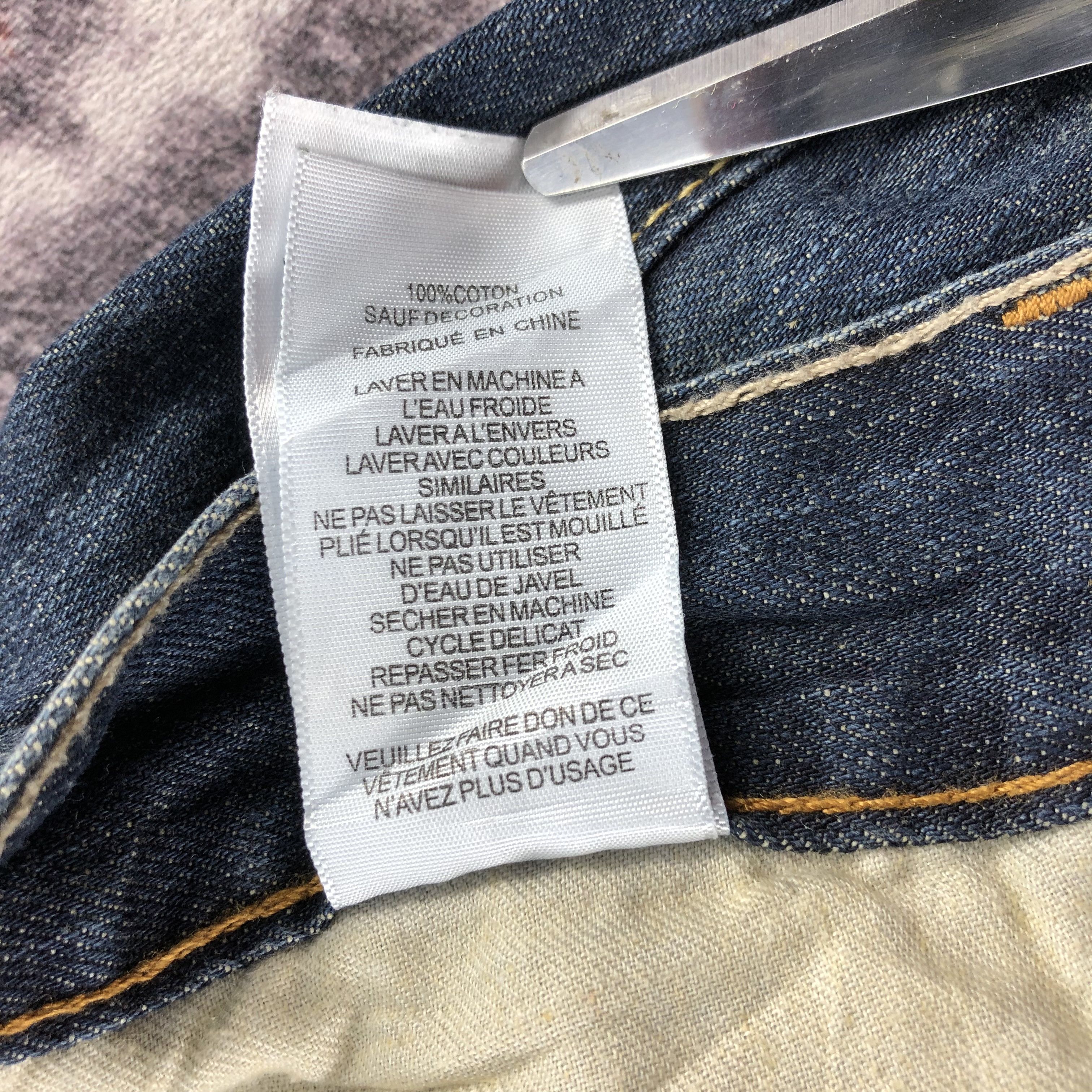 Vintage Blue Wash Levis 514 Jeans-JM3073