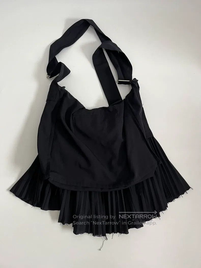 Comme des Garcons Comme des Garcons Satchel, Pleated Skirt Bag, Black Size ONE SIZE - 6 Thumbnail