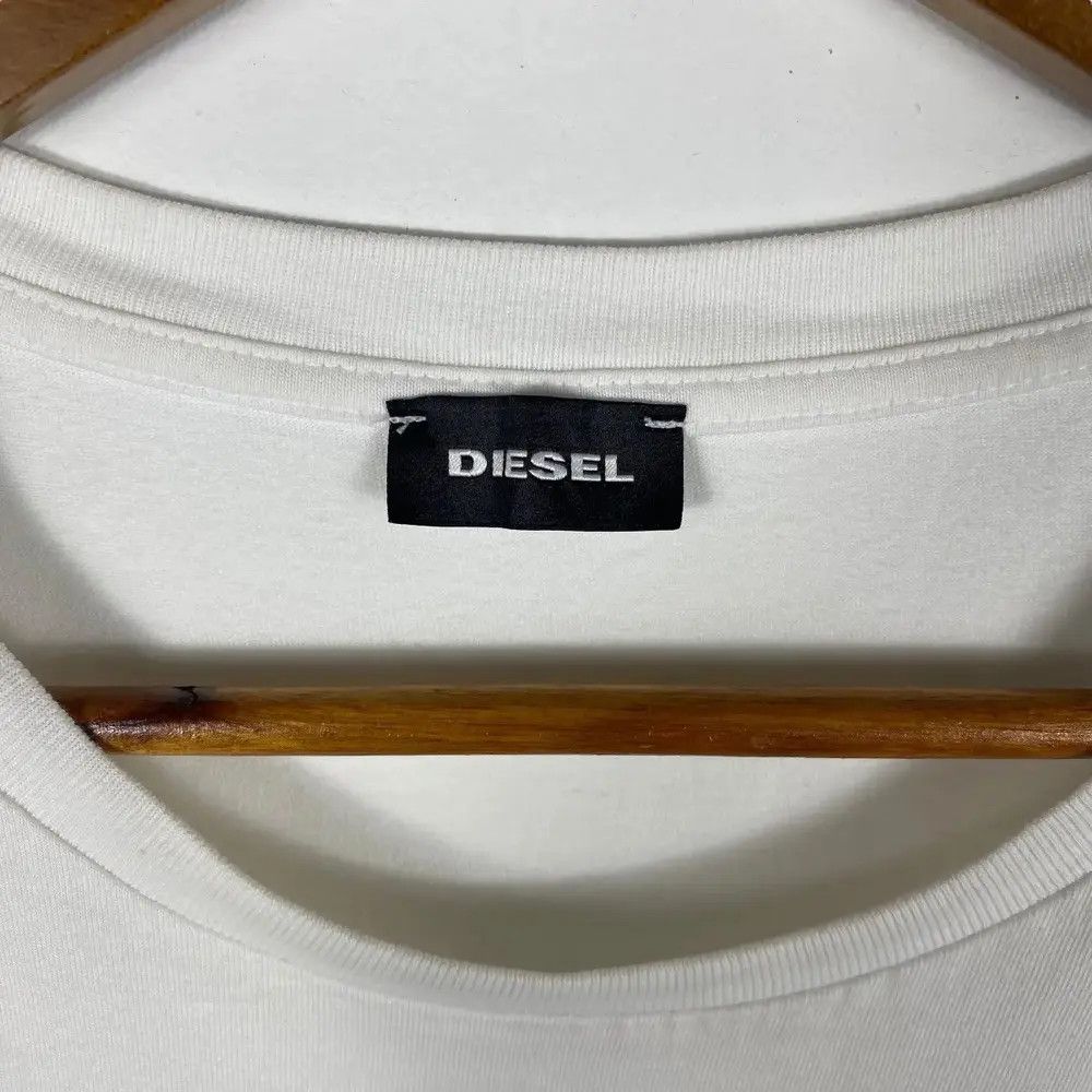 Diesel DIESEL Bold Graphic Women Tops Tee Shirt Large Size Size L / US 10 / IT 46 - 5 Thumbnail
