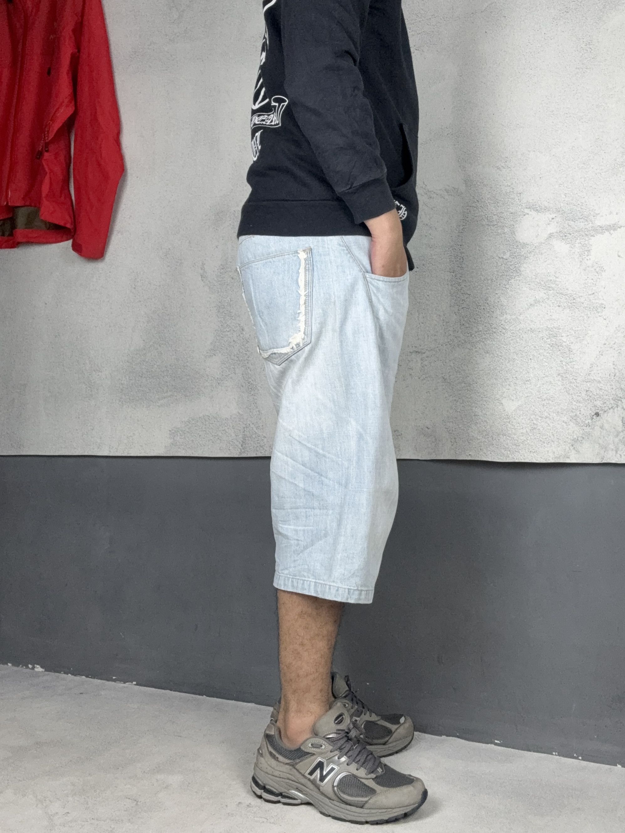 Marithe + Francois Girbaud Marithe Francois Girbaud Jorts Denim Size US 36 / EU 52 - 4 Thumbnail
