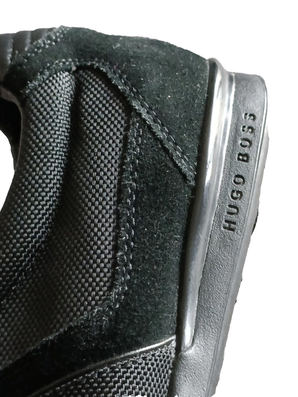 Hugo Boss Hugo Boss Men Black Spacit Trainers 39 50247504 Lace Up Size US 7 / EU 40 - 6 Thumbnail