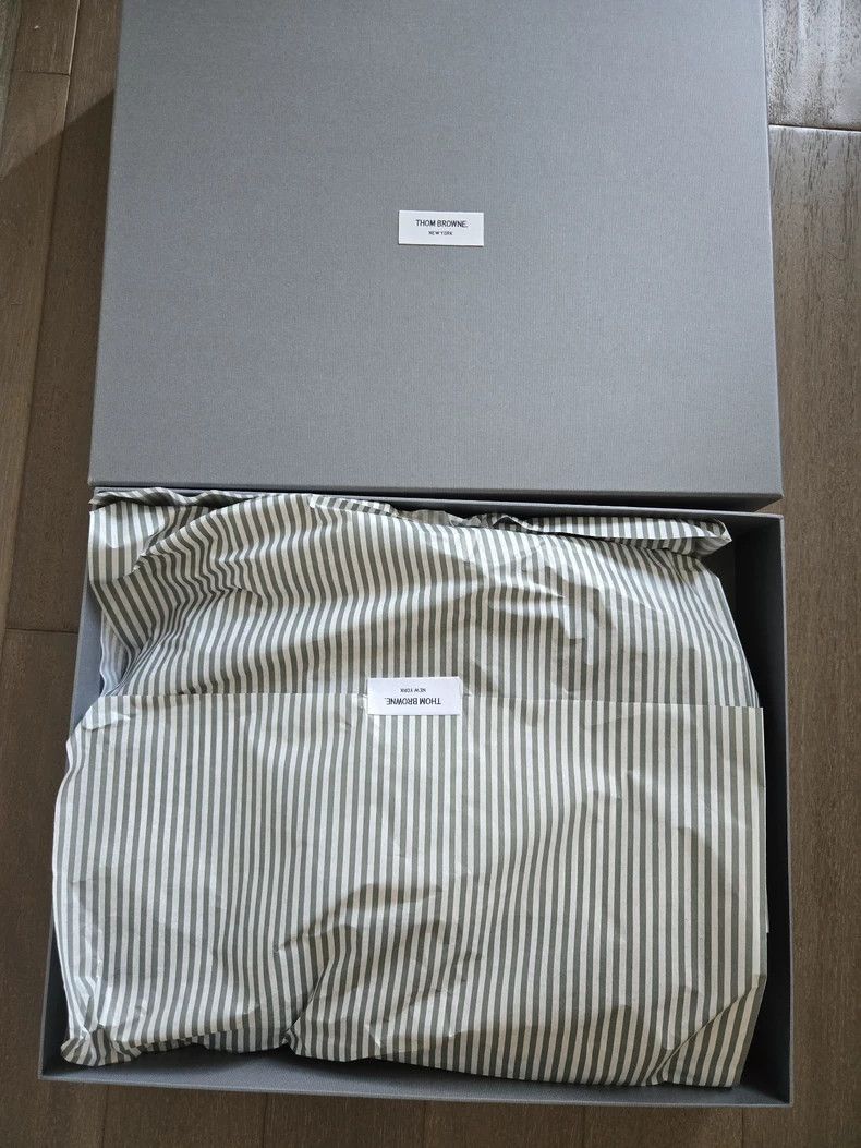 Thom Browne Thom Browne size0 Navy blue low waist trousers Size 34S - 5 Thumbnail