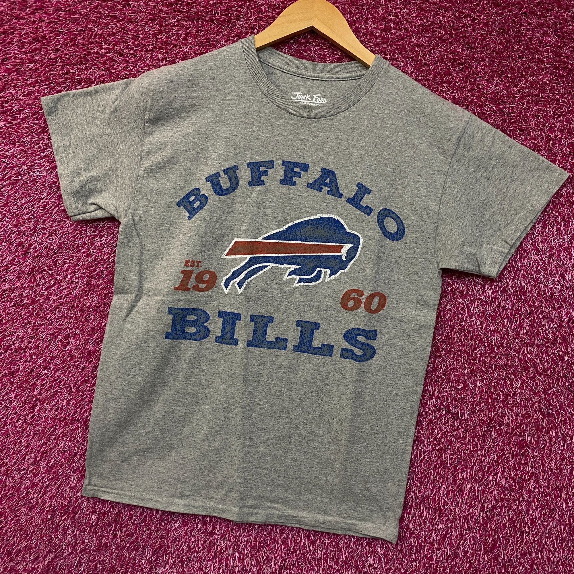 Junk Food Junk Food Buffalo Bills Vintage Style Graphic T-Shirt Small Size US S / EU 44-46 / 1 - 3 Thumbnail