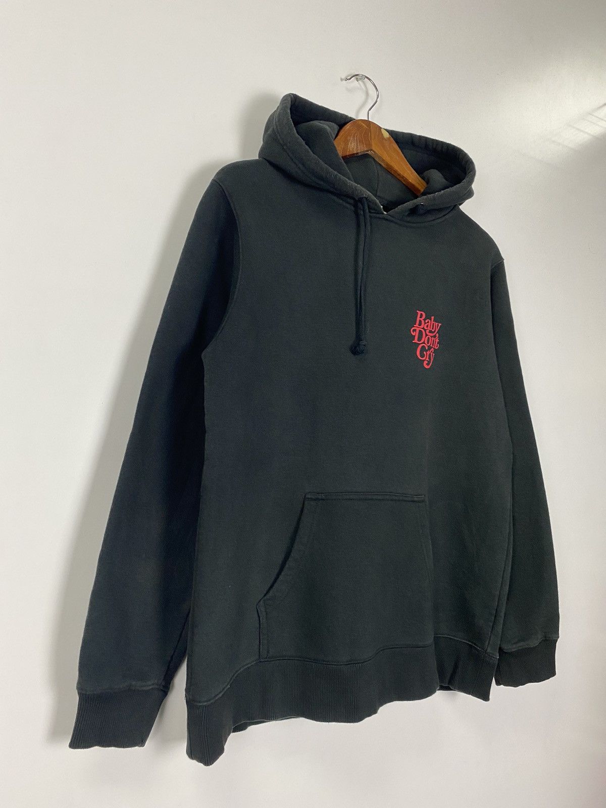 Japanese Brand × Vintage Vintage Baby don’t cry hoodie Size US L / EU 52-54 / 3 - 6 Thumbnail