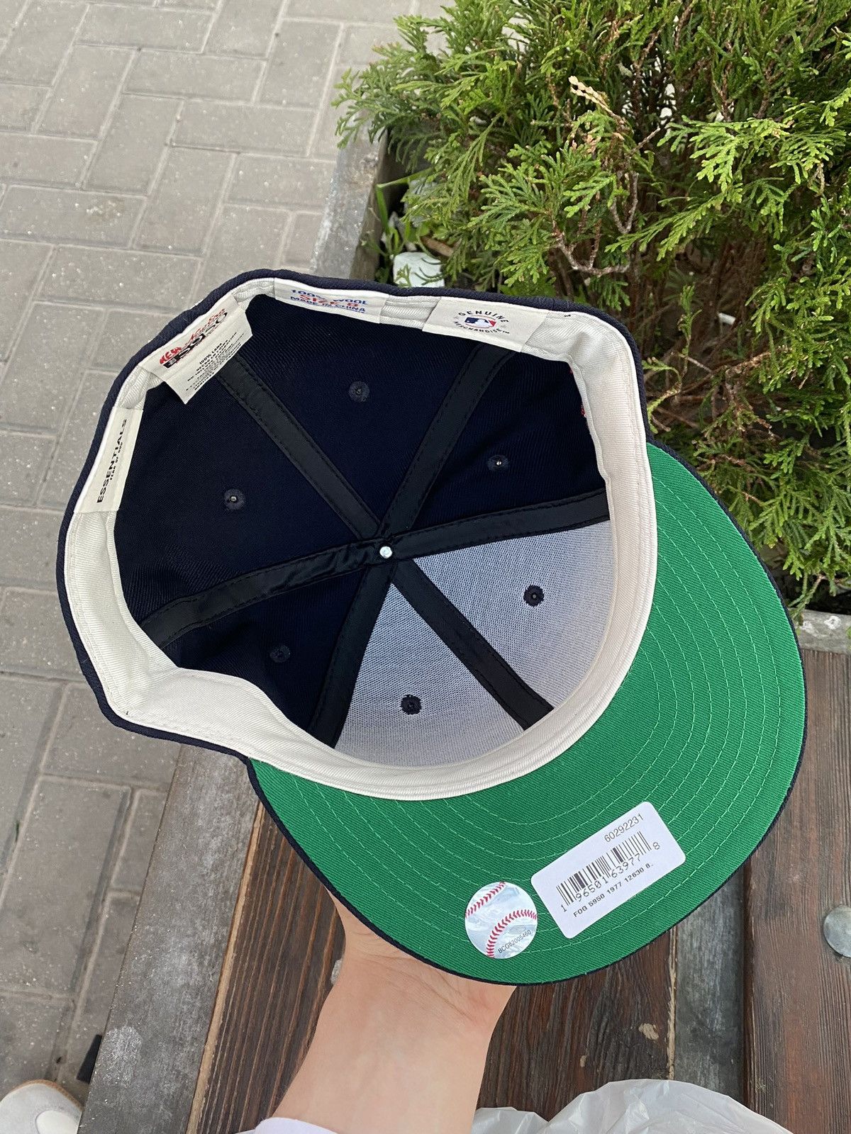 Fear of God × New Era 8 New Era Fear of God Essentials Fitted Cap 59FIFTY Size ONE SIZE - 6 Thumbnail