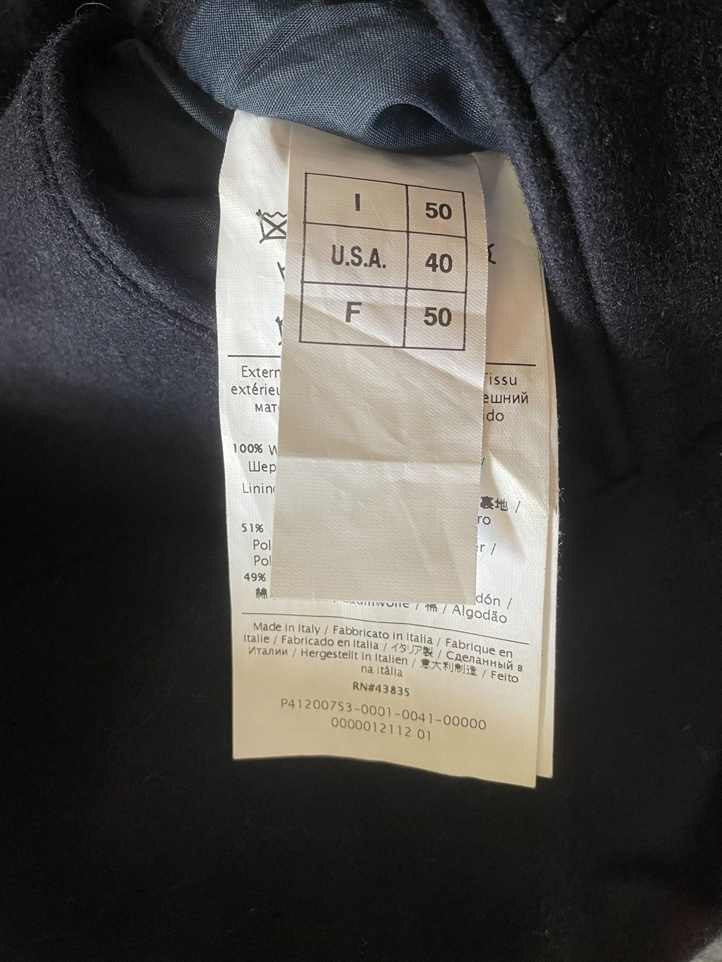 Valentino Valentino wool tweed suit jacket, Size US L / EU 52-54 / 3 - 9 Thumbnail