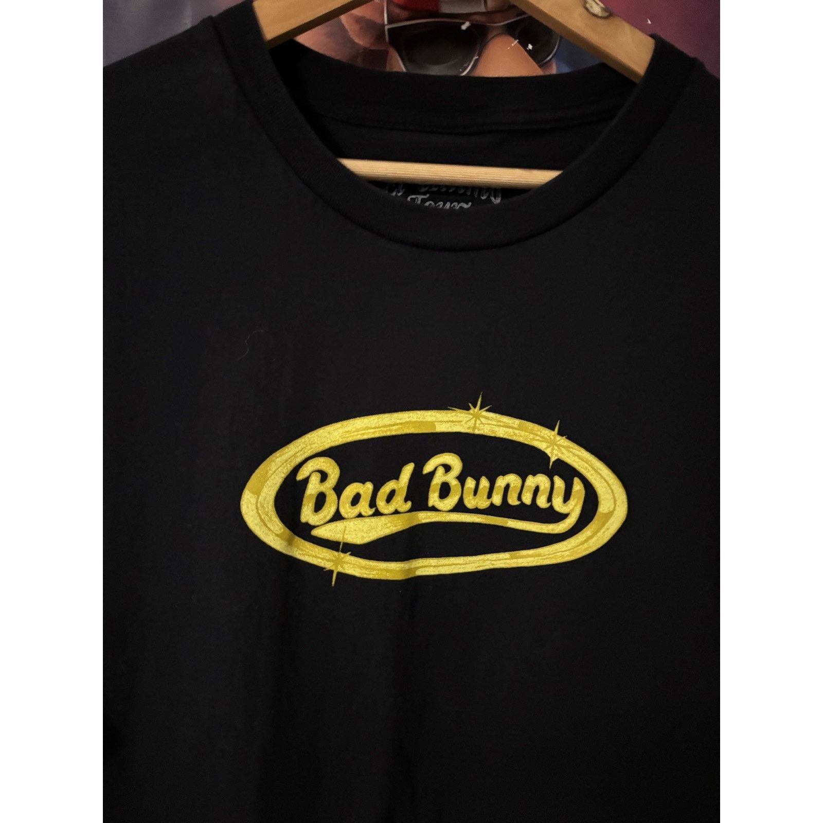 Vintage Bad Bunny~Truck~El Ultimo Del Mundo Tour~Concert Black~Large Size US L / EU 52-54 / 3 - 4 Thumbnail