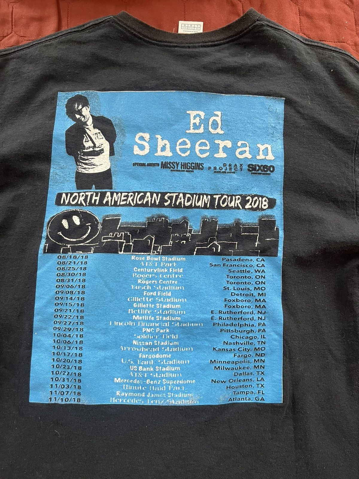 Band Tees Ed Sheeran Divided Size US L / EU 52-54 / 3 - 3 Thumbnail