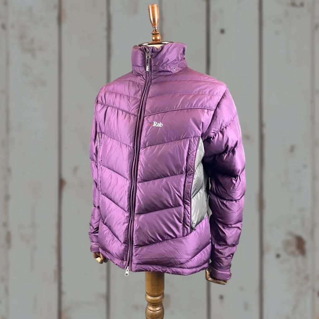 Rab Rab Jacket Puffer Women Size 44 Purple Polyamide Long Sleeve Full Zipper Size M / US 6-8 / IT 42-44 - 1 Thumbnail