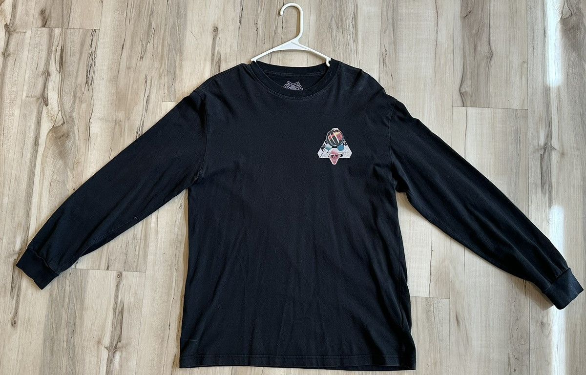 Palace Palace Sans Ferg Longsleeve T-Shirt Black Size Medium Size US M / EU 48-50 / 2 - 2 Thumbnail