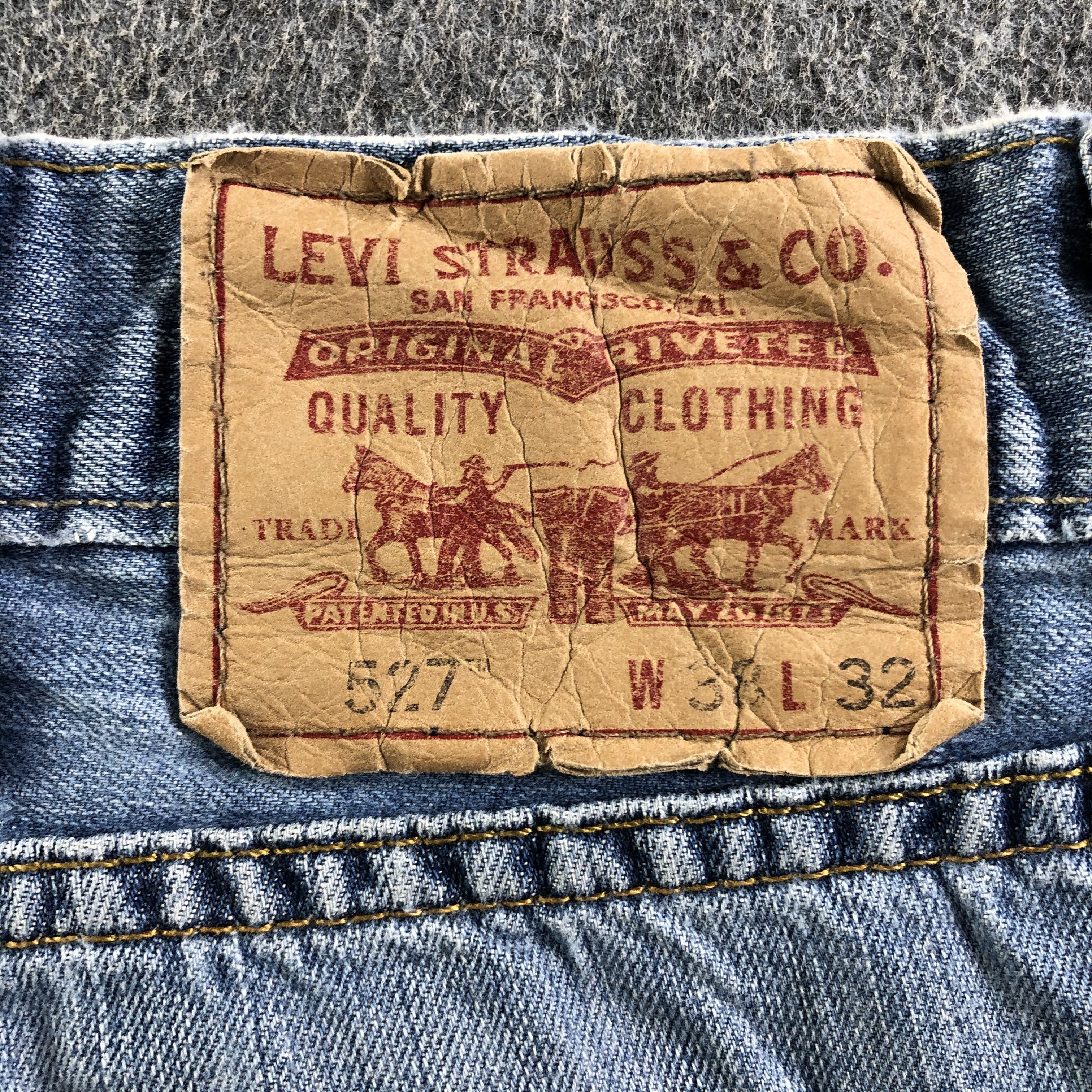 Levi's Vintage Blue Wash Levis 527 Jeans-J3531 Size US 40 / EU 56 - 5 Thumbnail