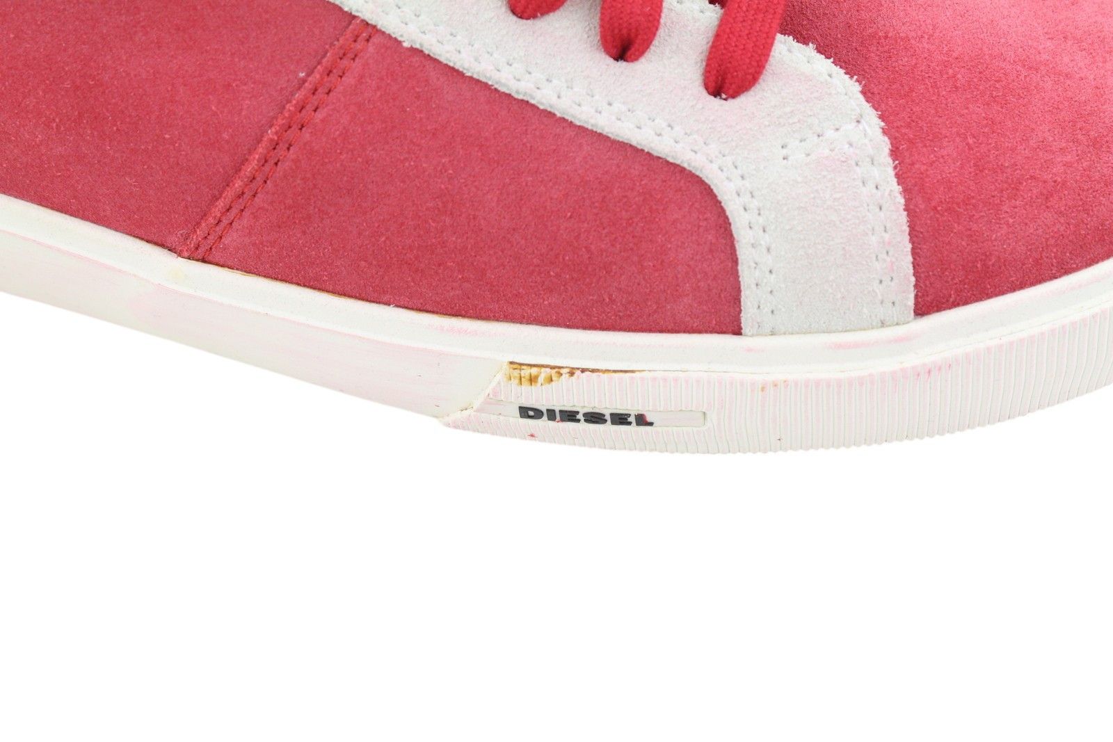 Diesel S-MYDORI LC EU44 Red Suede Leather 41533 Size US 11 / EU 44 - 10 Thumbnail