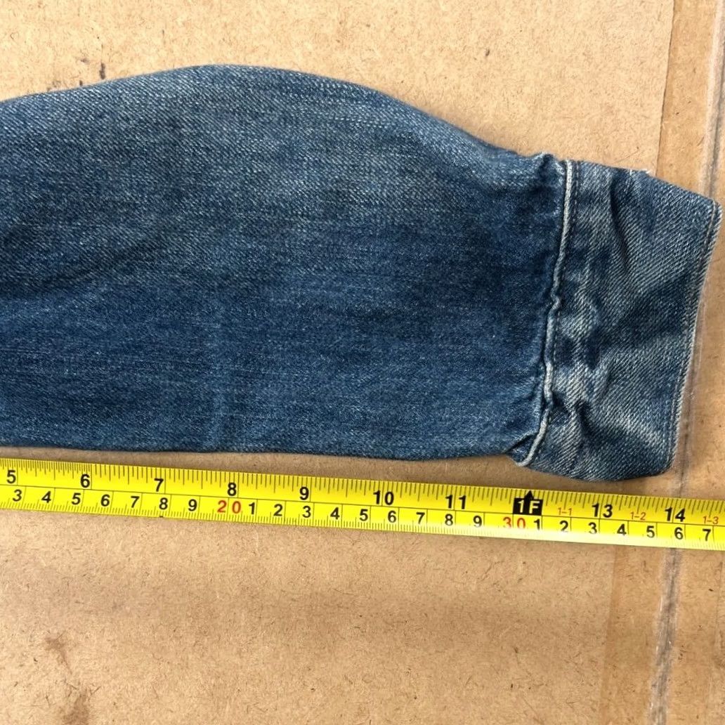 CO VINTAGE Levi Strauss & Co Trucker Jean Denim Jacket Men's Size S Blue Size US 29 - 7 Thumbnail