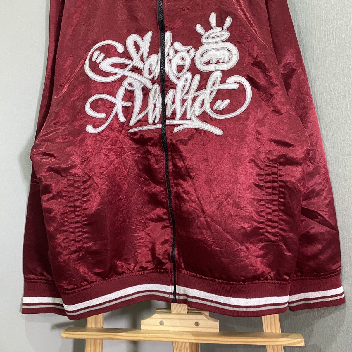 Ecko Unltd. VTG Ecko Unltd Y2K Satin Reversible Bomber Jacket Size XL Size US XL / EU 56 / 4 - 6 Thumbnail