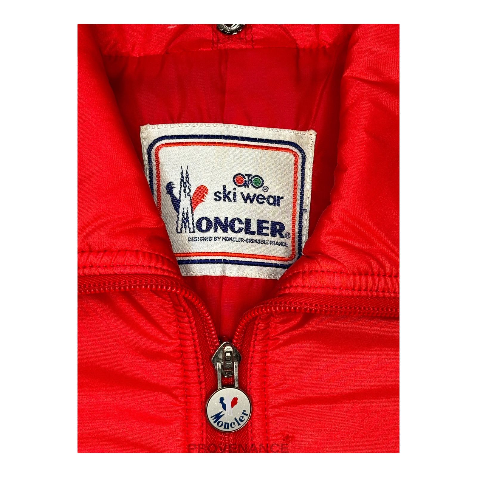 Moncler 🔴 Moncler Light Ski Jacket - Red Size US L / EU 52-54 / 3 - 5 Thumbnail