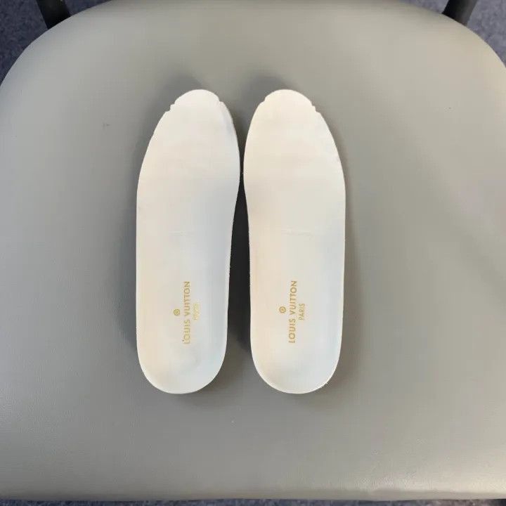 Louis Vuitton Louis Vuitton Time Out White Yellow Sneakers -2508 Size US 6 / IT 36 - 4 Thumbnail