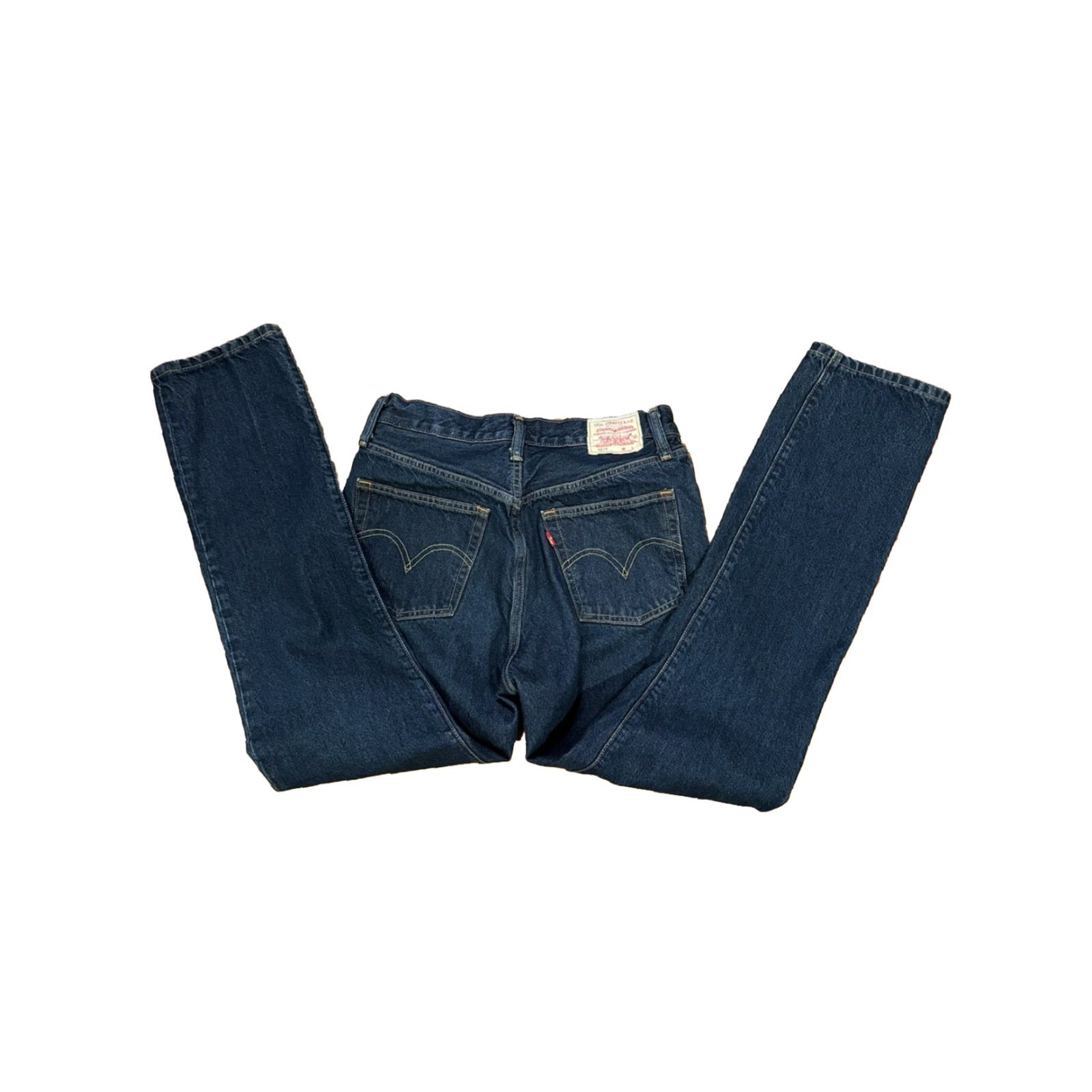 Levi's VINTAGE Levi's 501 Jeans Red Tag Size 28 x 30 Men's Denim Straight 501 Series Retro Cotton Blue Regular Size US 28 / EU 44 - 7 Thumbnail