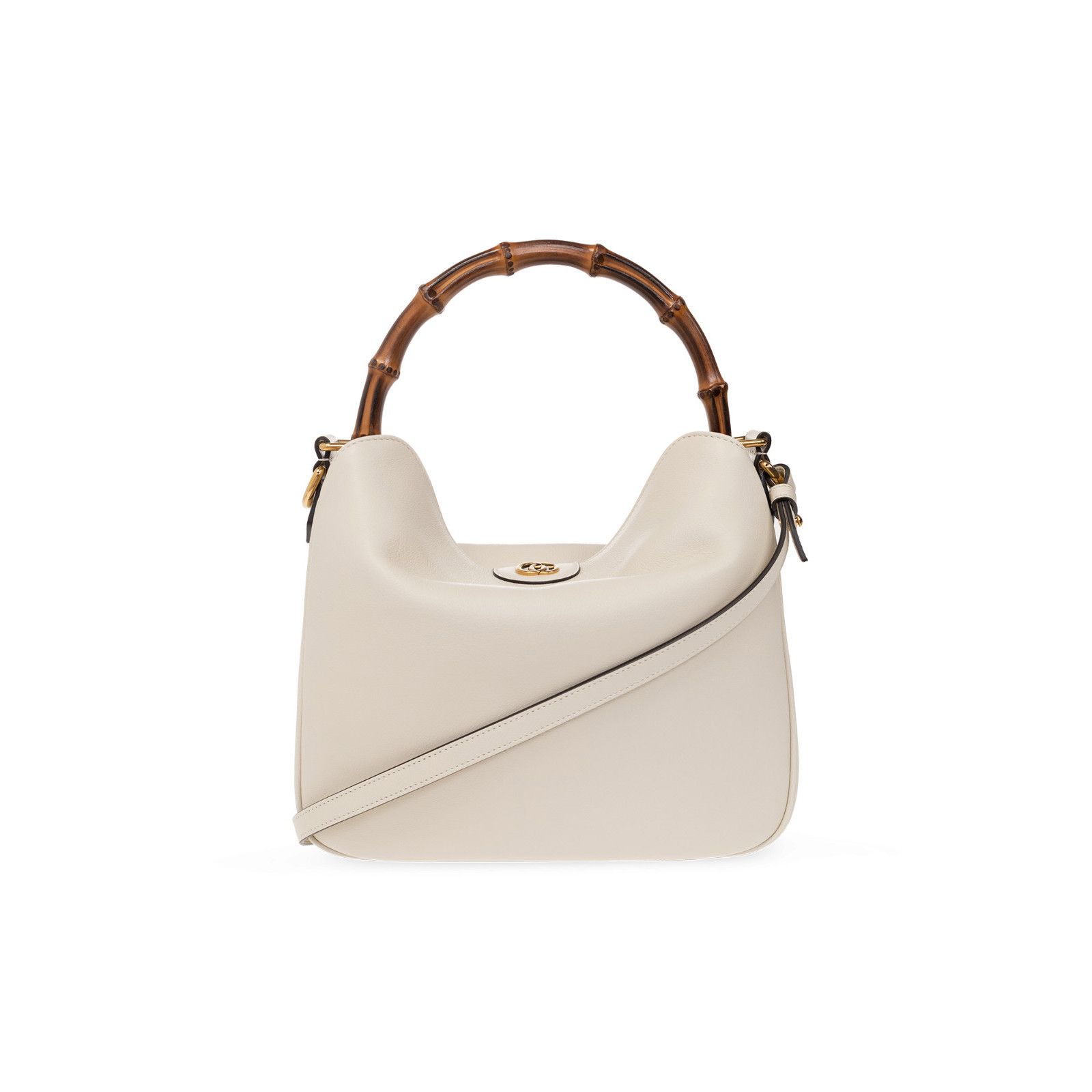 Gucci GUCCI Diana Medium White Top Handle Bag New & Authentic Size ONE SIZE - 1 Thumbnail