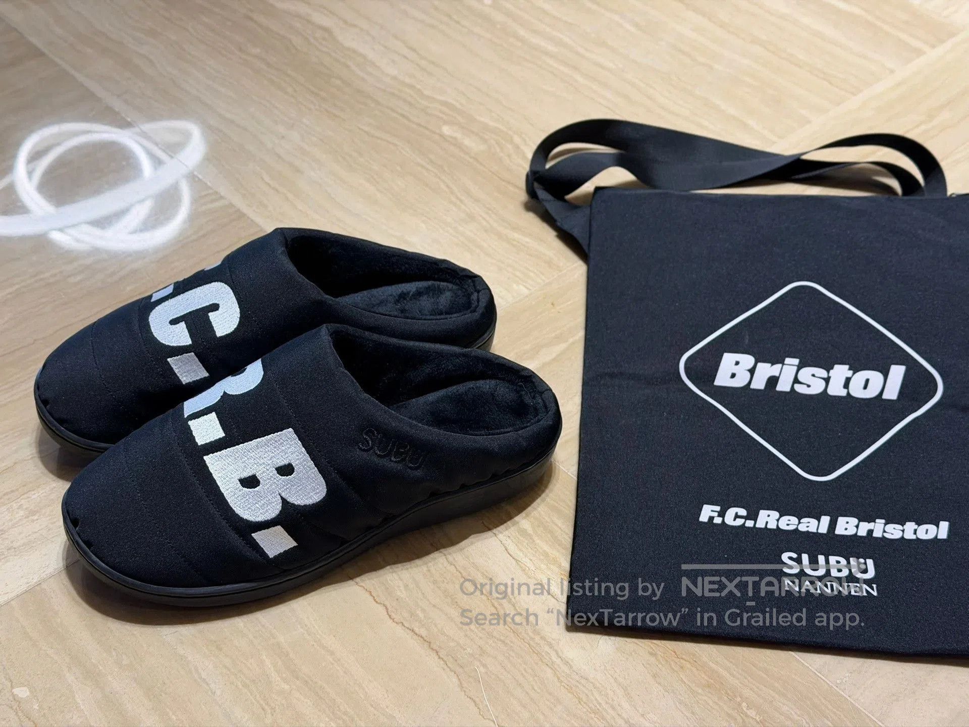 F.C. Real Bristol F.C.Real Bristol x SUBU Women's Slippers. Size US 6 / IT 36 - 4 Thumbnail
