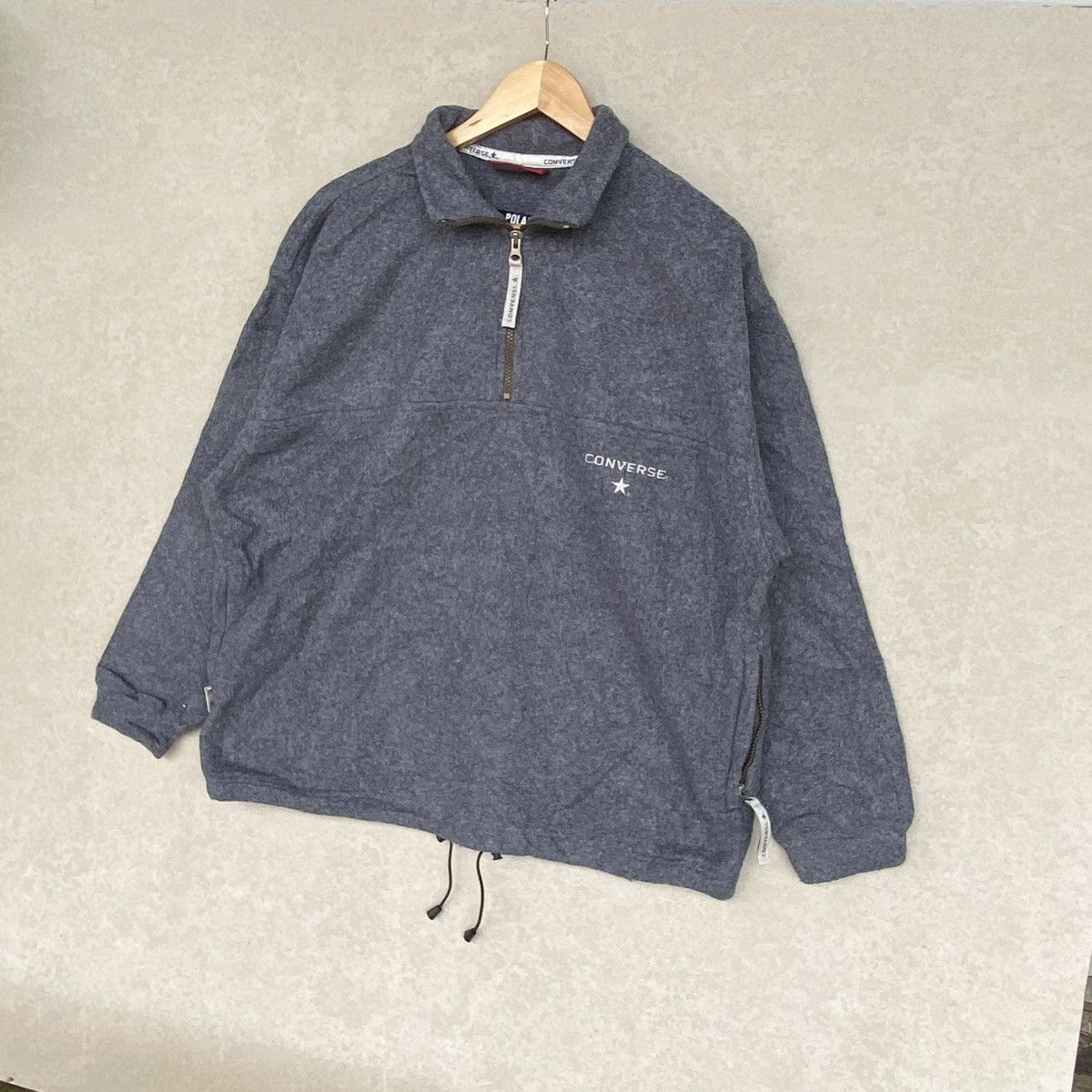 Other Vintage Converse All Star Quartz Zip Sweatshirt Gray Size L Size US L / EU 52-54 / 3 - 2 Thumbnail