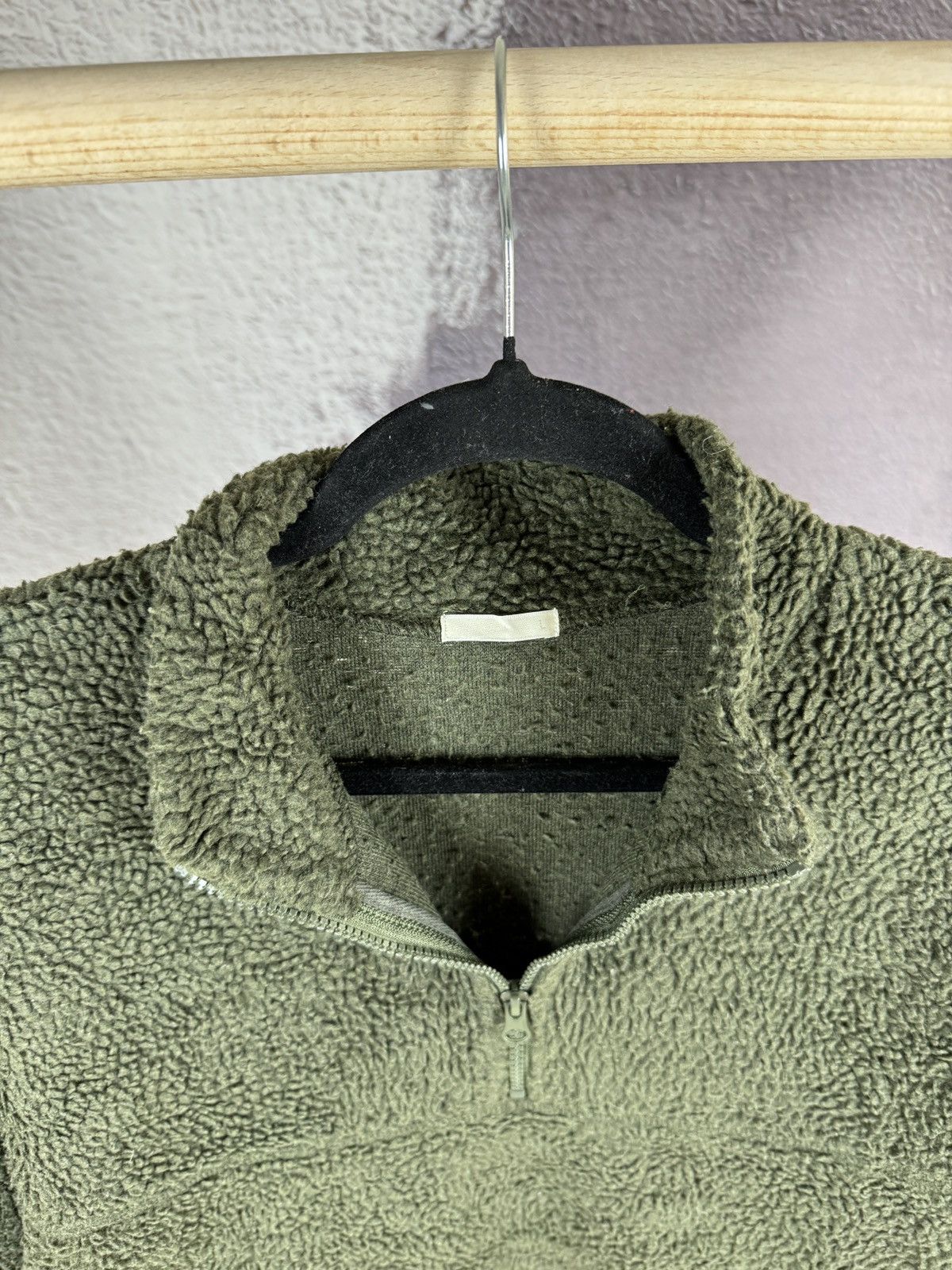 GU GU Japan vintage half zip fleece pullover sweater Size US L / EU 52-54 / 3 - 7 Thumbnail