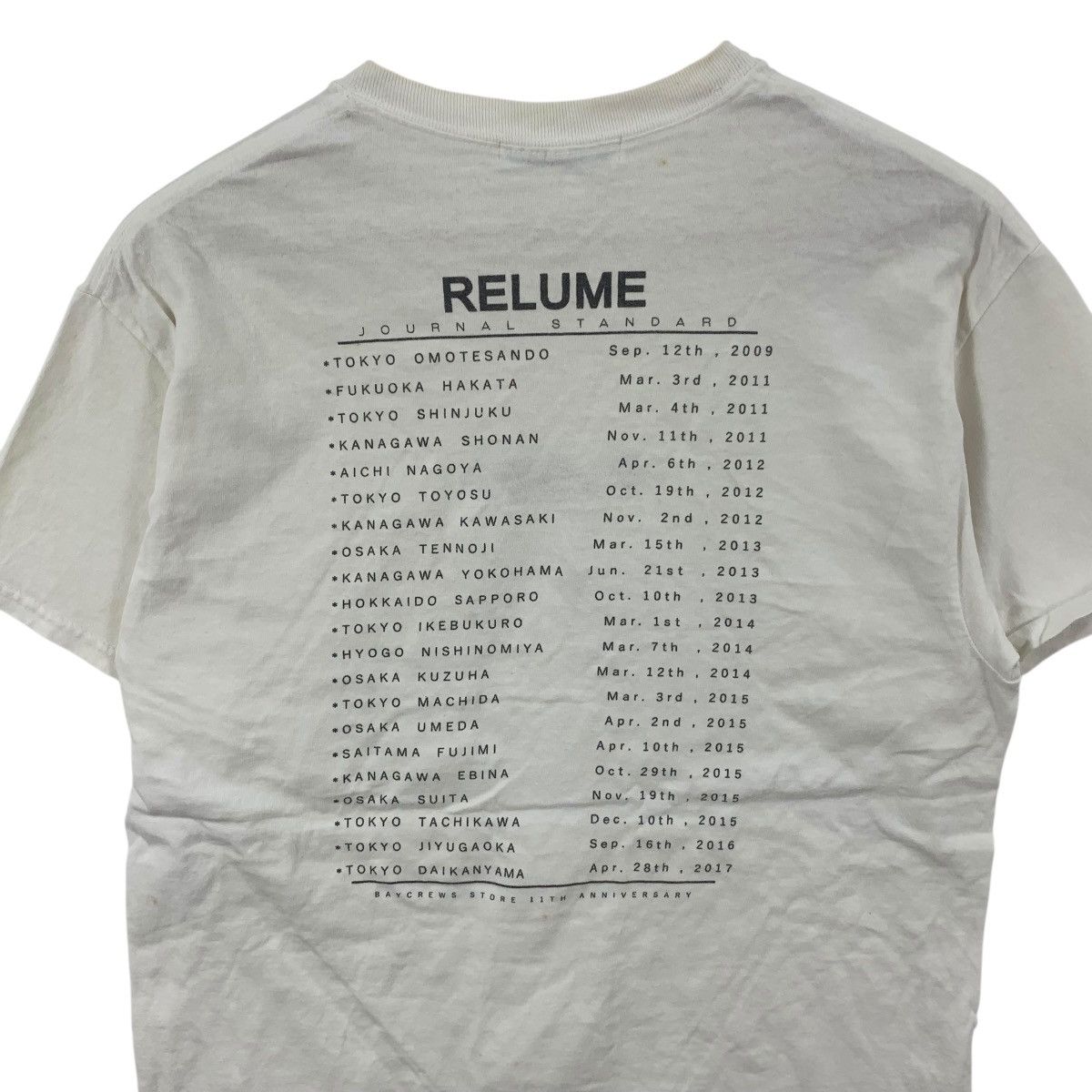 Journal Standard JOURNAL STANDARD RELUME Baycrews Store Anni Tee Shirt Top Size S / US 4 / IT 40 - 8 Thumbnail